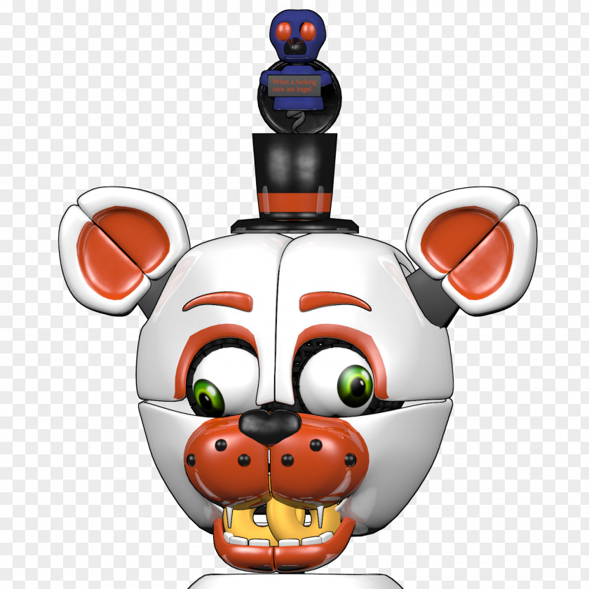 Nice Five Nights At Freddy's Minecraft Video Game Bagel PNG