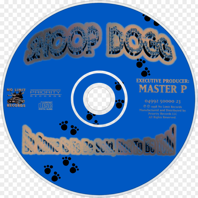 Snoop Dogg Compact Disc Da Game Is To Be Sold, Not Told Doggystyle Doggumentary No Limit Top PNG
