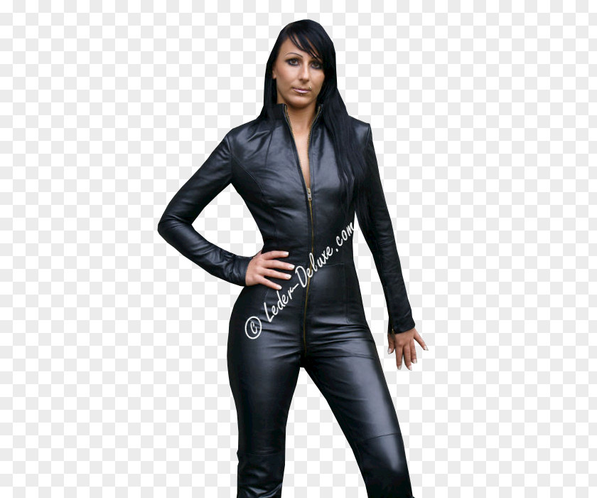Jacket Leather Catsuit Clothing PNG
