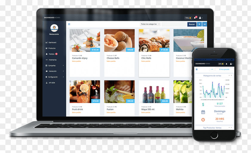 Restaurant Menu App Customer E-commerce PNG