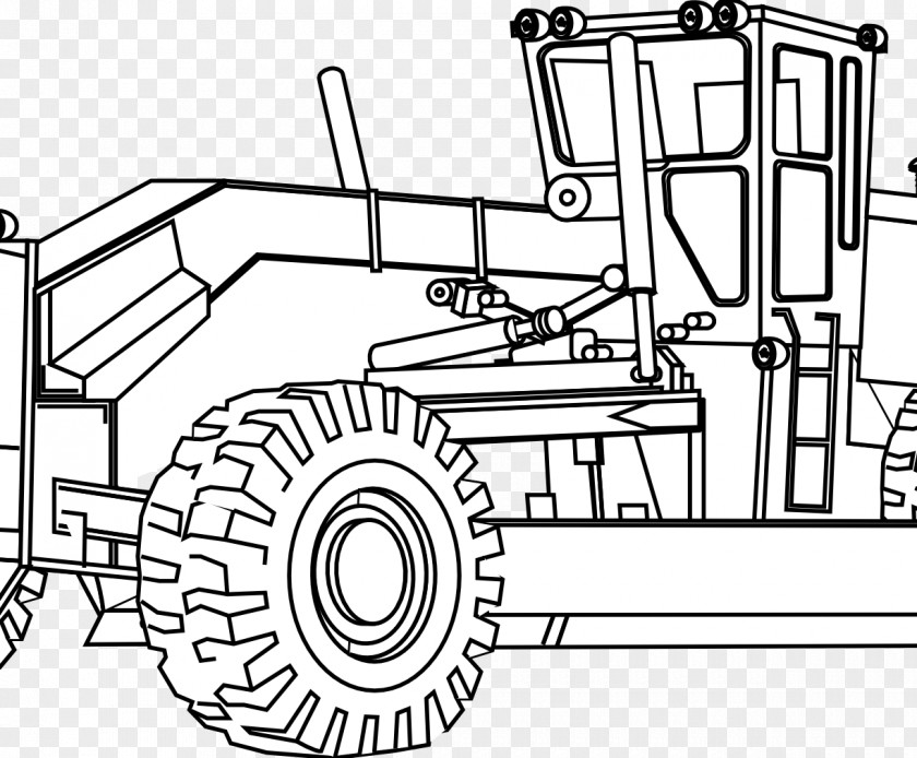 Tractor John Deere Caterpillar Inc. Colouring Pages Coloring Book Agricultural Machinery PNG