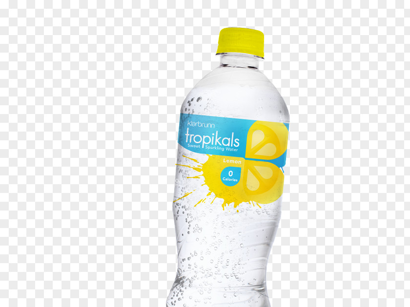 Water Lemon Bottles Mineral Plastic Bottle Liquid PNG