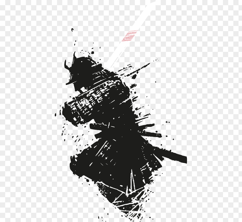 Japanese Warrior Graphic Design Knotweed Solutions Ltd Visual Arts Fallopia Japonica Silhouette PNG