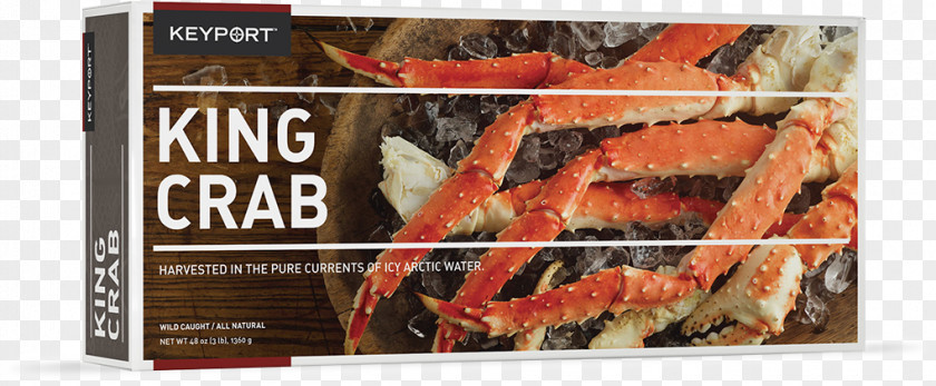 King Crab Red Seafood Snow PNG