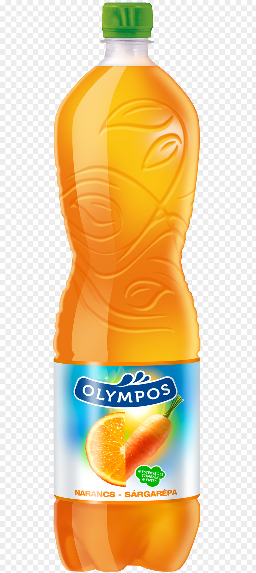 Bottle Orange Juice Drink Soft Liquid PNG