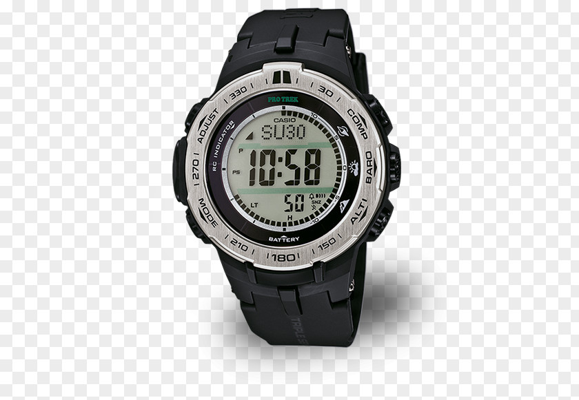 Casio Pro Trek Solar-powered Watch Tough Solar PNG