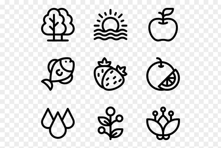 Nature Fonts Icon Design Clip Art PNG