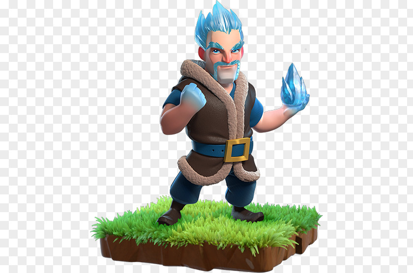 Wizardhd Clash Of Clans Royale Ice King Magician PNG