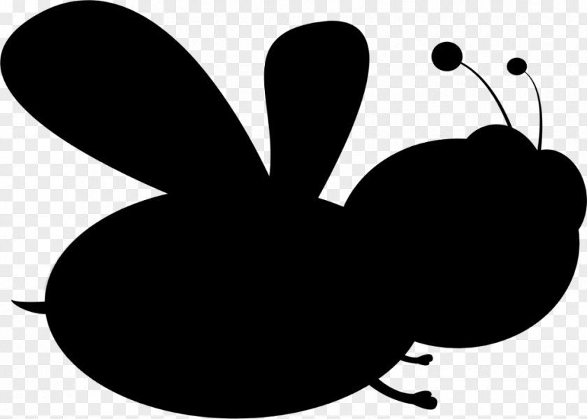 Clip Art Insect Silhouette Line Membrane PNG