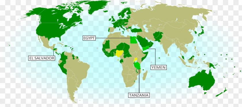Egypt Features 2008 Kosovo Declaration Of Independence Serbia International Recognition Map PNG