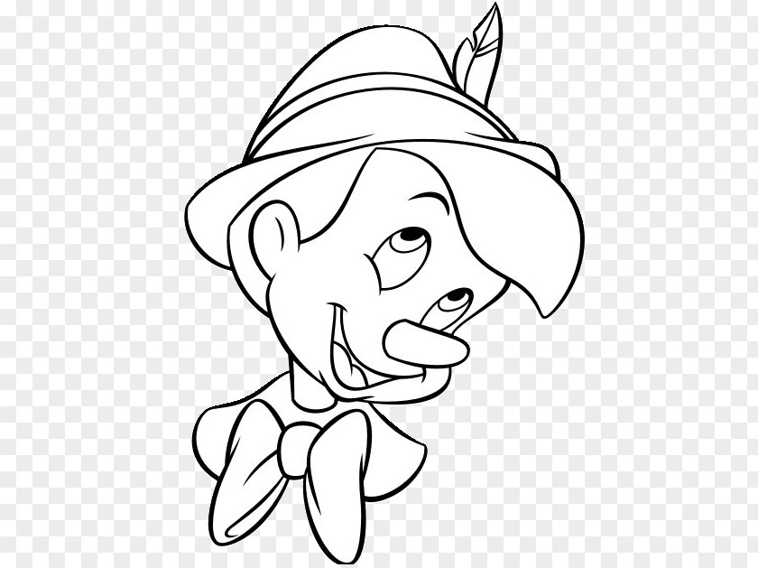 Pinocchio Geppetto Coloring Book Jiminy Cricket Adult PNG