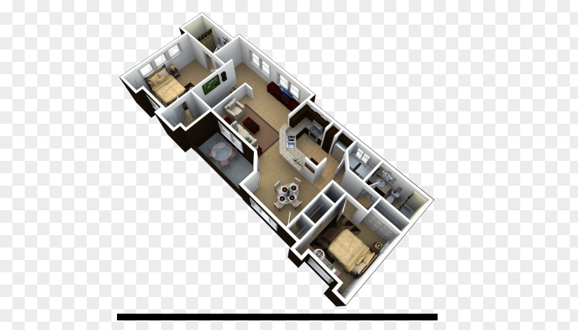 Apartment The Trails At Pioneer Meadows Floor Plan Hawk View Apartments Rolling Drive PNG