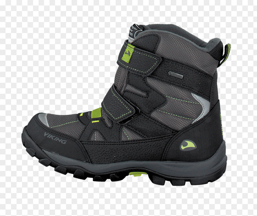 Black Charcoal Snow Boot Hiking Shoe Walking PNG
