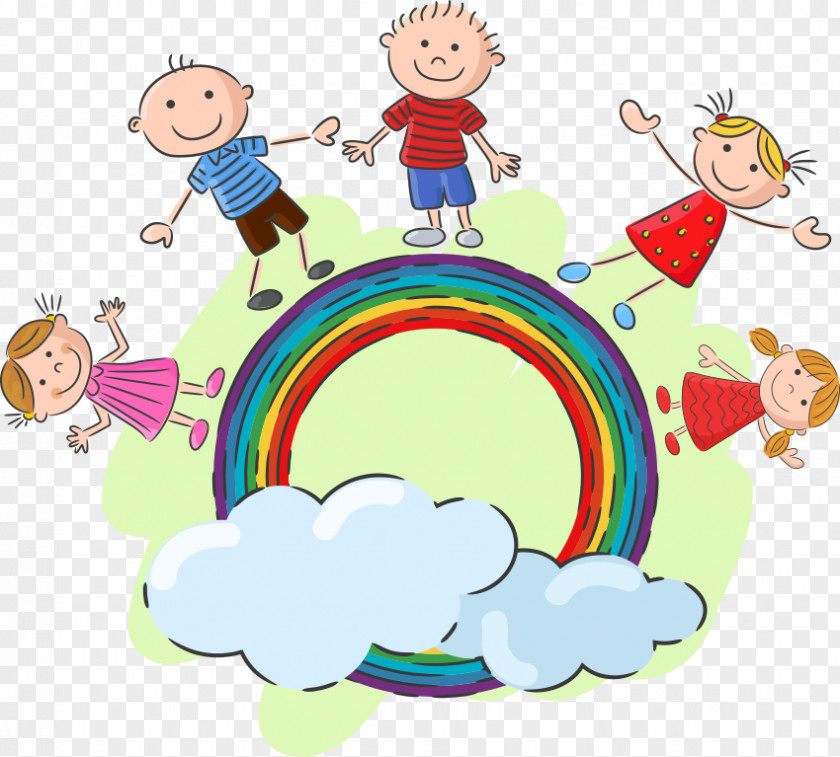 Children Vector Colored Ring On Drawing Royalty-free Illustration PNG