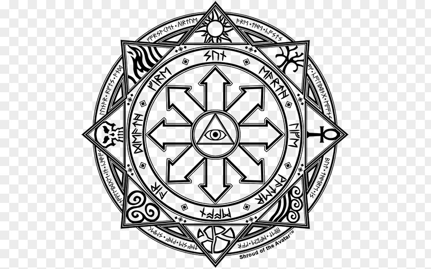 Doctor Strange Magic Circle Sigil Chaos Witchcraft Incantation PNG