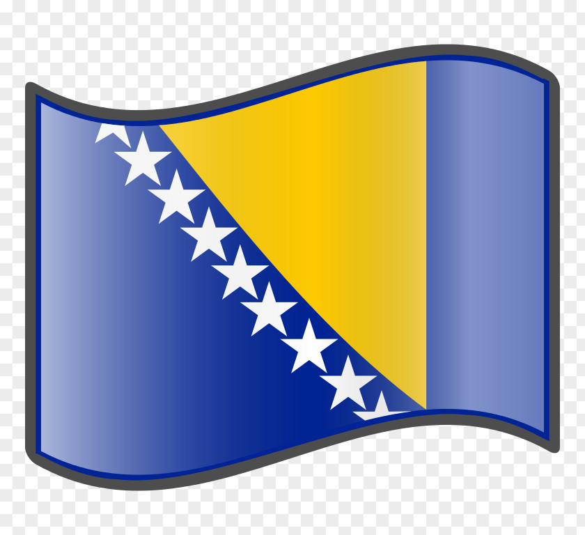 Flag Of Bosnia And Herzegovina Fahne Bosnian PNG