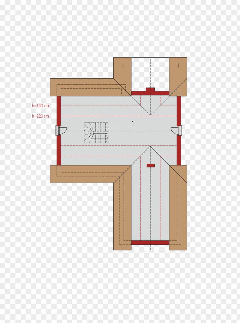 House Attic Project Mansard Roof Floor Plan PNG