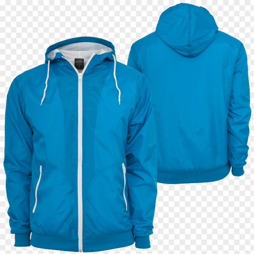 Jacket Hoodie Blue Windbreaker Flight PNG