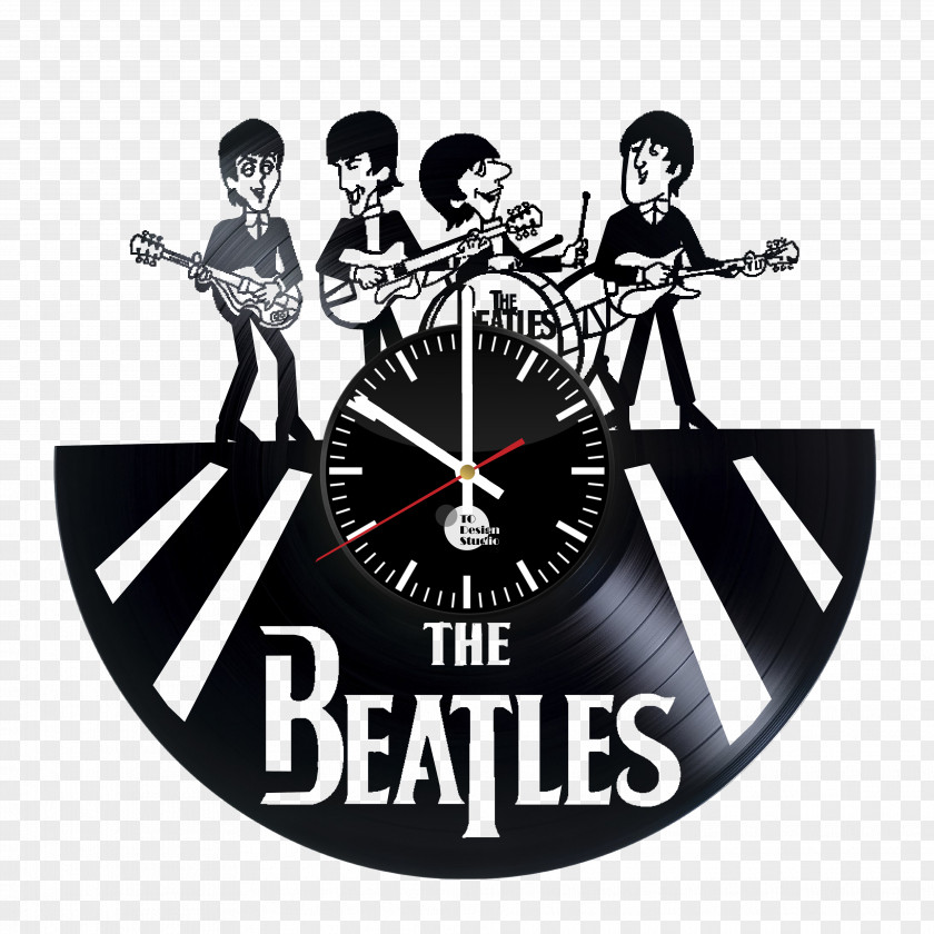 The Beatles Phonograph Record Clock Music PNG record Music, others clipart PNG