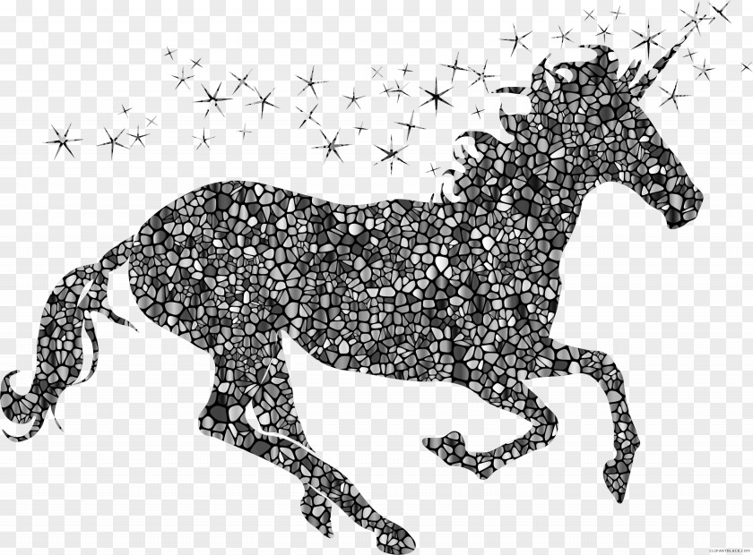 Unicorn The Black Clip Art Image PNG