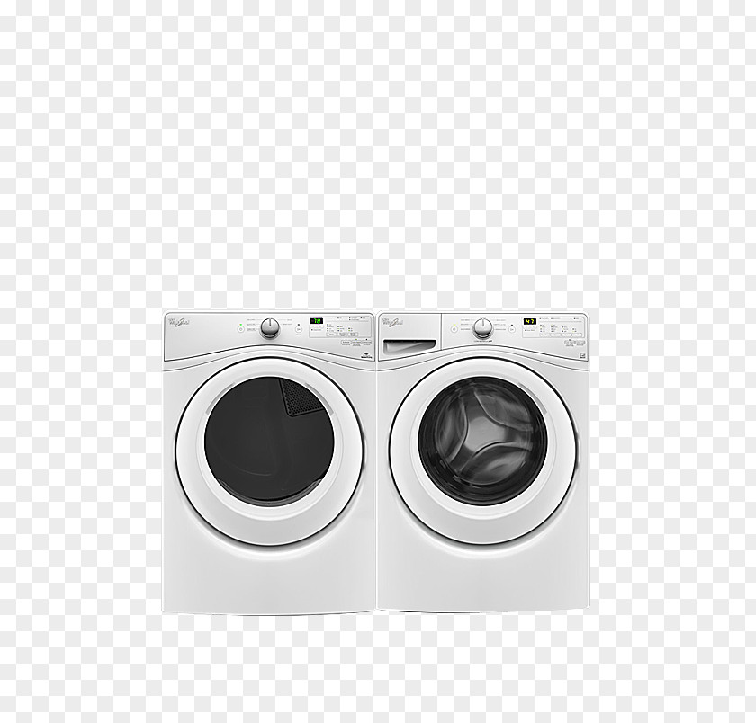 Washer Top View Clothes Dryer Washing Machines Whirlpool WFW7590F WED7990F Laundry PNG