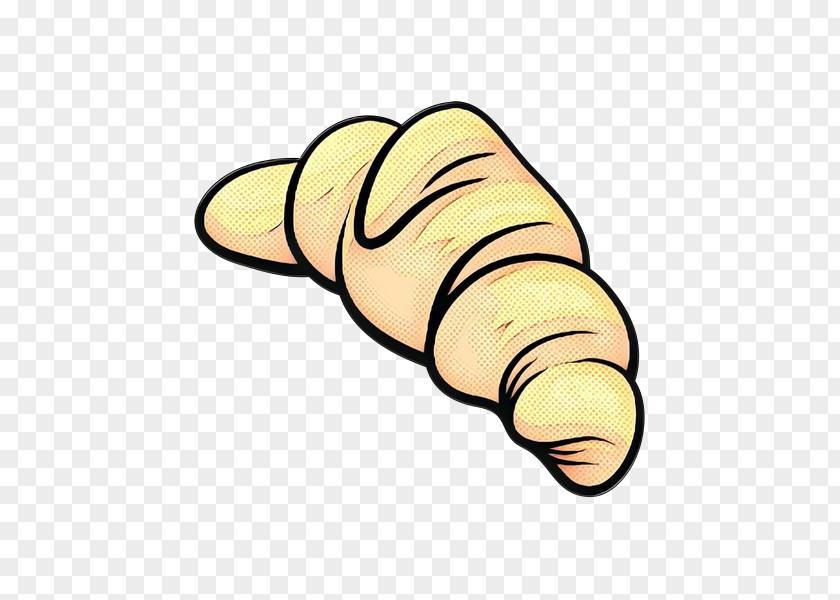 Bread Kifli Croissant Yellow Clip Art PNG