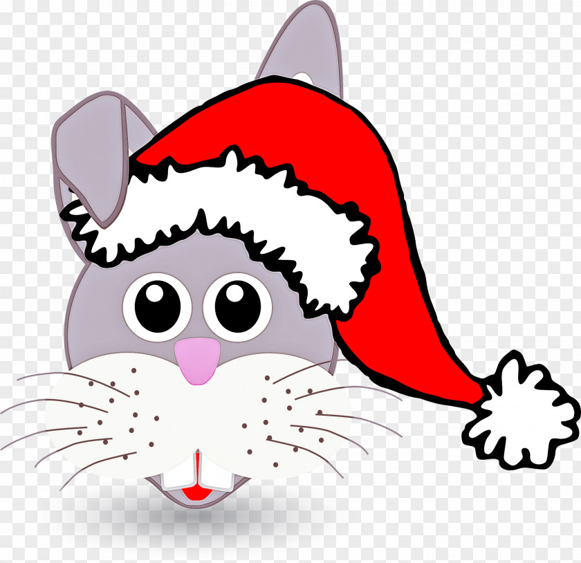 Cartoon Cat Whiskers Snout Costume Hat PNG