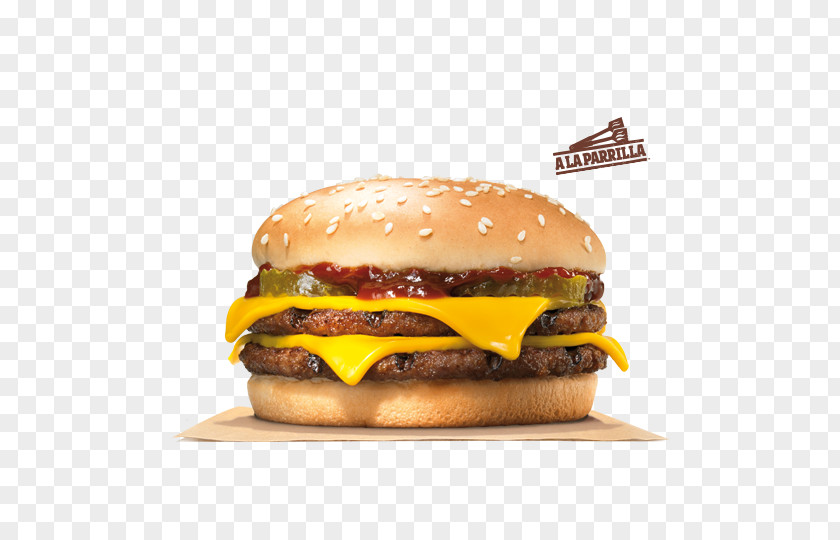Double Cheese Cheeseburger Hamburger Whopper Fast Food Pickled Cucumber PNG