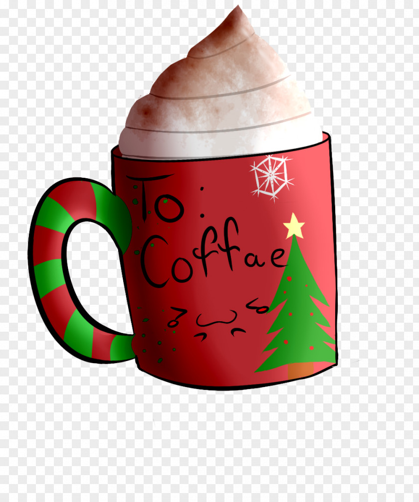 Mug Coffee Cup Christmas Ornament PNG