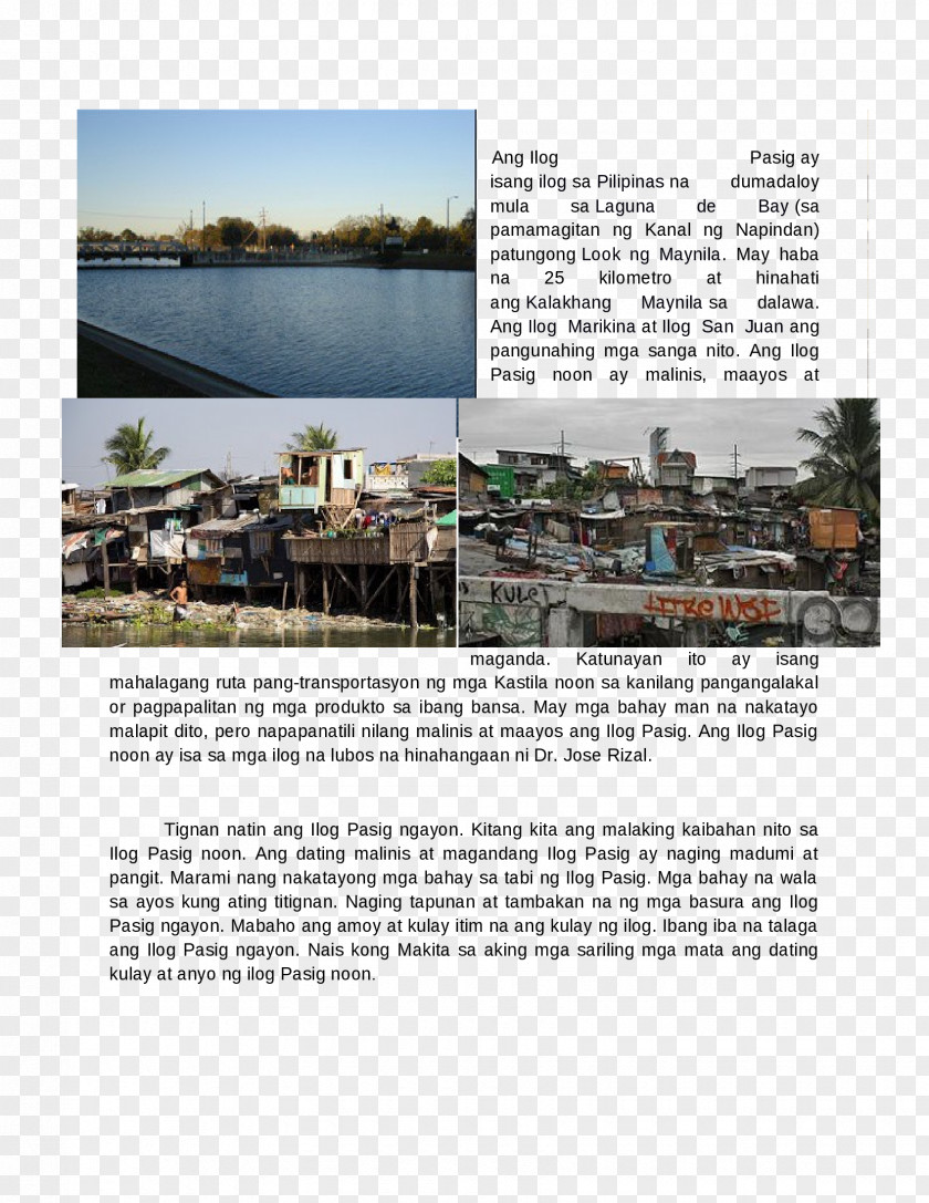 Ilogpasig Pasig River San Juan Tagalog Wikipedia PNG