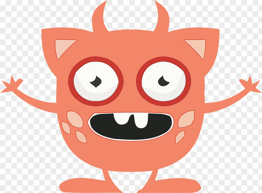 Cartoon Drawing Logo Monster PNG