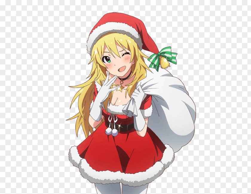 Idolmster Million Live Mster Sparkle The Idolmaster: Live! Theater Days GREE, Inc. Santa Claus PNG
