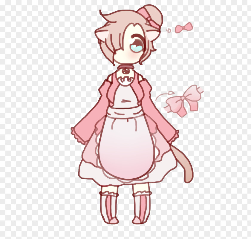 Maid Drawing Line Art PNG