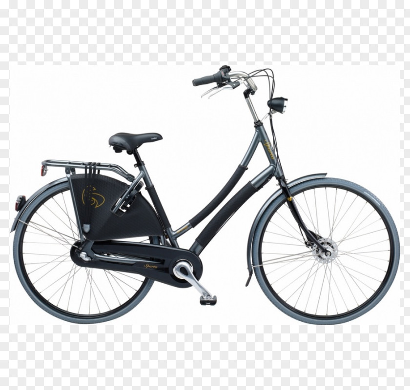 Gazelle Electric Bicycle City Roadster PNG