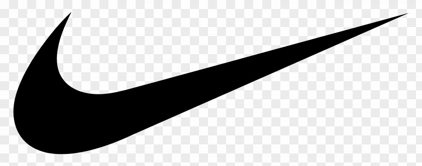 Nike Logo Design Brand Black And White PNG
