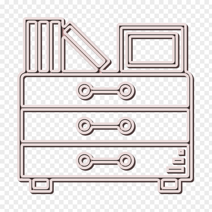 Drawers Icon Home Equipment Drawer PNG