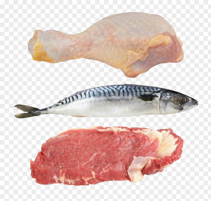 Meat Sashimi Chicken Fish Red PNG
