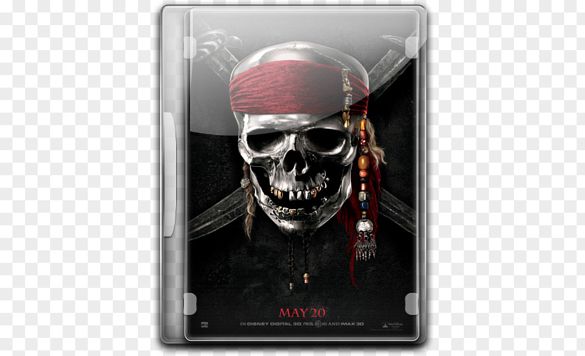Pirates Of The Caribbean On Stranger Tides V2 Technology Bone Skull PNG