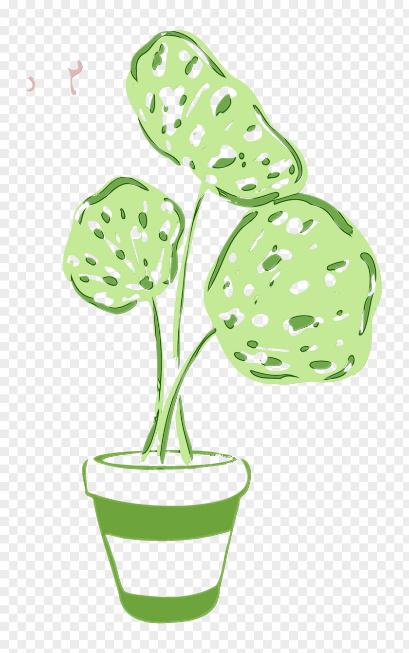 Plant Stem Leaf Flower Flowerpot Green PNG