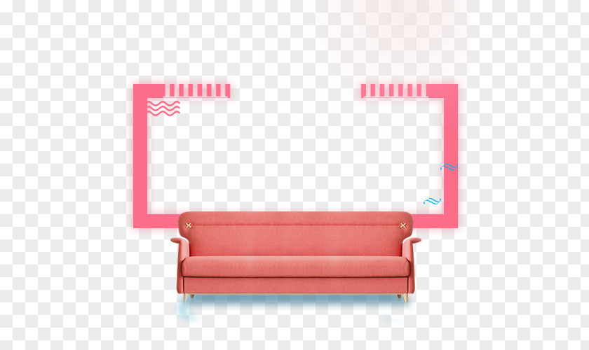 Sofa Background Frame Couch Wall PNG