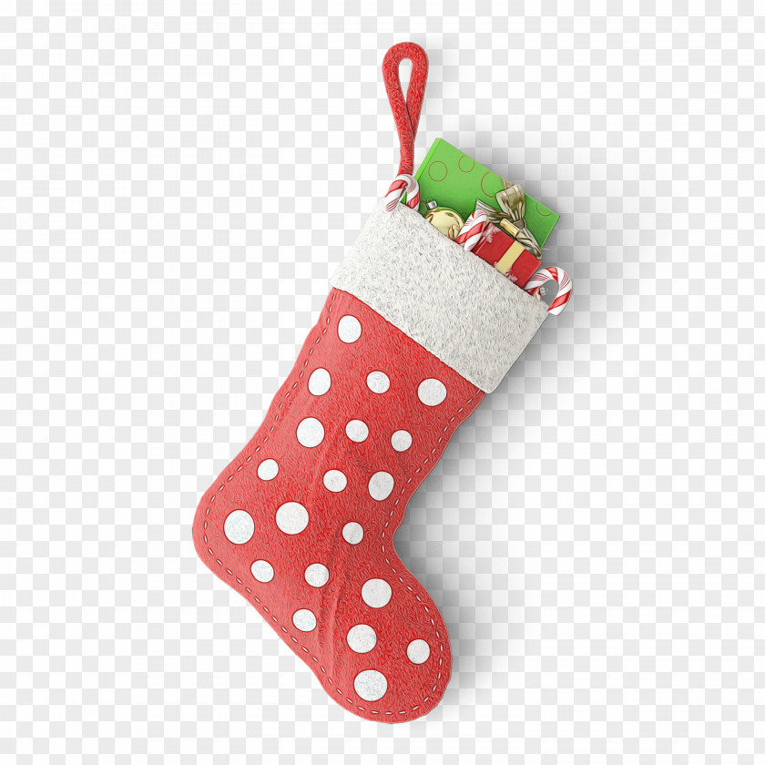 Stocking Strawberry Christmas Decoration PNG