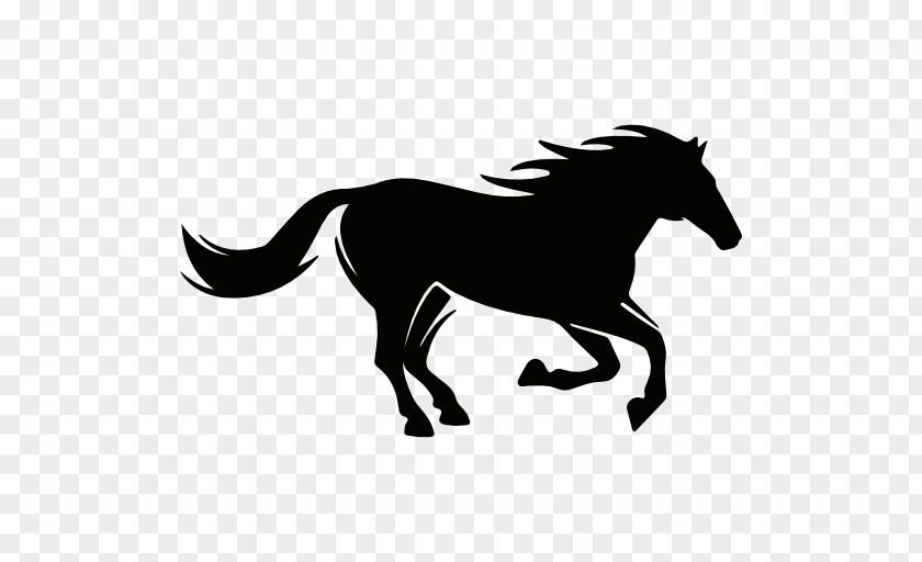 Arab Mustang American Miniature Horse Silhouette Clip Art PNG