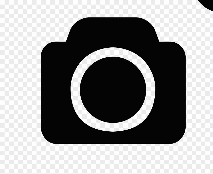 Black And White Camera Logo Icon PNG
