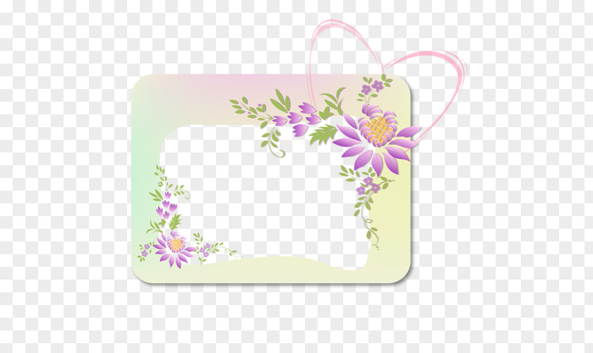 Flower Rectangle PNG