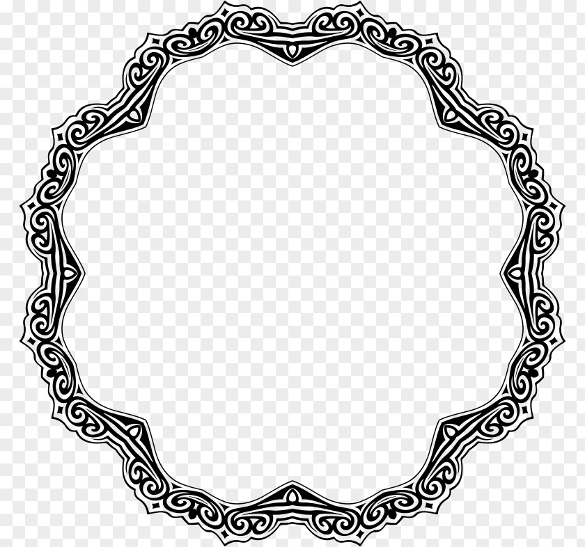Mirror Ornament Picture Frames PNG