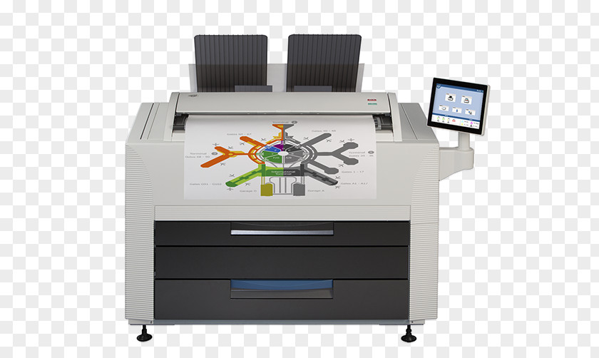 Printer Wide-format Color Printing System PNG