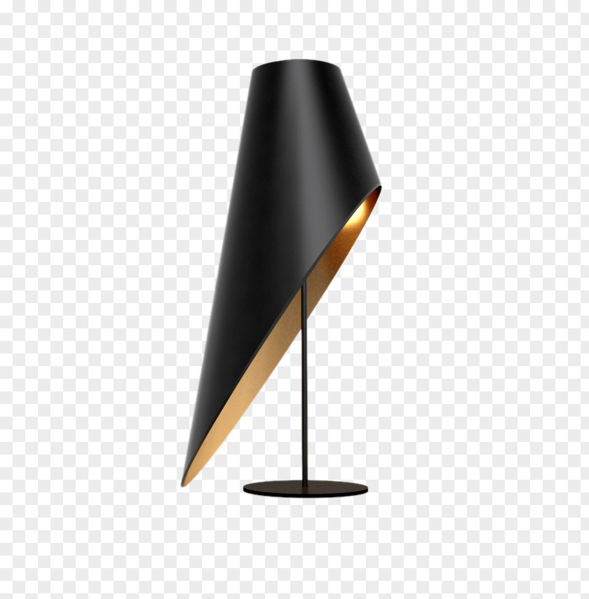 Black Table Lamp Nightstand Light Fixture Lighting PNG