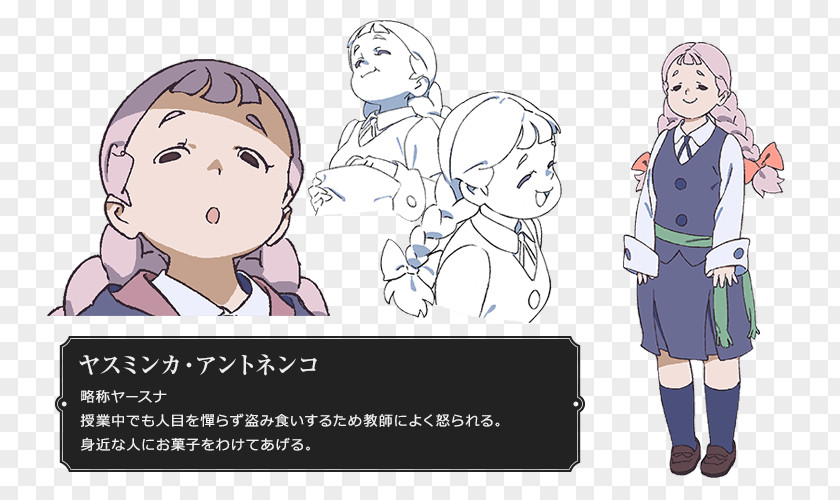 Akko Little Witch Academia Jasminka Antonenko Sucy Manbavaran Constanze Braunschbank Albrechtsberger Lotte Yansson Amanda O'Neill PNG