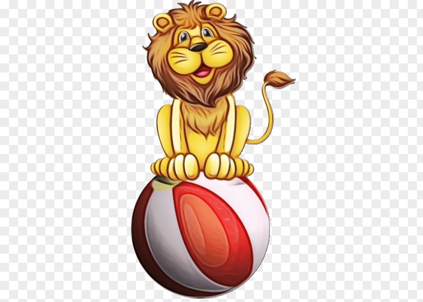 Carnivore Animated Cartoon Lion Logo PNG
