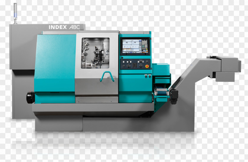 Envelope Lathe CNC-Drehmaschine Turning Index-Werke Machine PNG